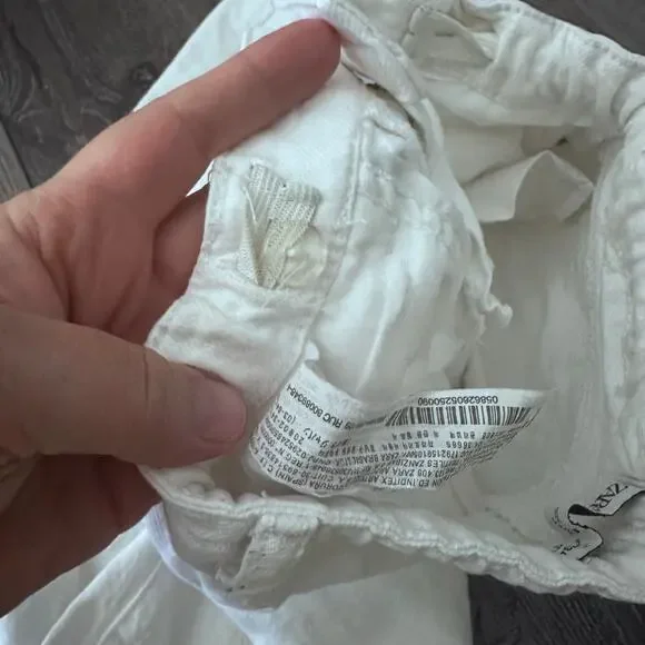 Zara Girls Size 9 White wide leg Jeans - Picture 3 of 8